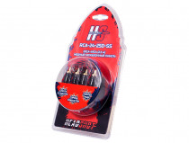 Межблочный кабель Kicx Headshot RCA-24-250-SS 2.5м - 3